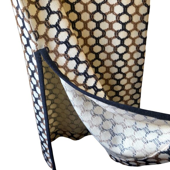 Dalton Vintage 70's Maxi Skirt 100% Wool Deep Side Slit - Picture 7 of 16